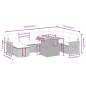 vidaXL 8-tlg. Garten-Sofagarnitur mit Kissen Schwarz Poly Rattan vidaXL 8-tlg. Garten-Sofagarnitur mit Kissen Schwarz Poly Rattan