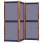 vidaXL 3-tlg. Paravent Dunkelblau 210x180 cm vidaXL 3-tlg. Paravent Dunkelblau 210x180 cm