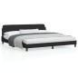 vidaXL Bettgestell ohne Matratze Schwarz 200x200 cm Samt vidaXL Bettgestell ohne Matratze Schwarz 200x200 cm Samt