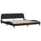 vidaXL Bettgestell ohne Matratze Schwarz 200x200 cm Samt vidaXL Bettgestell ohne Matratze Schwarz 200x200 cm Samt
