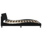 vidaXL Bettgestell ohne Matratze Schwarz 200x200 cm Samt vidaXL Bettgestell ohne Matratze Schwarz 200x200 cm Samt