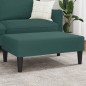 vidaXL Fußhocker Dunkelgrün 77x55x31 cm Samt vidaXL Fußhocker Dunkelgrün 77x55x31 cm Samt
