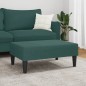 vidaXL Fußhocker Dunkelgrün 77x55x31 cm Samt vidaXL Fußhocker Dunkelgrün 77x55x31 cm Samt