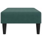 vidaXL Fußhocker Dunkelgrün 77x55x31 cm Samt vidaXL Fußhocker Dunkelgrün 77x55x31 cm Samt