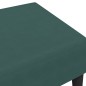 vidaXL Fußhocker Dunkelgrün 77x55x31 cm Samt vidaXL Fußhocker Dunkelgrün 77x55x31 cm Samt