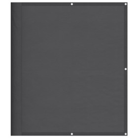 vidaXL Balkon-Sichtschutz Anthrazit 120x700 cm 100 % Polyester-Oxford