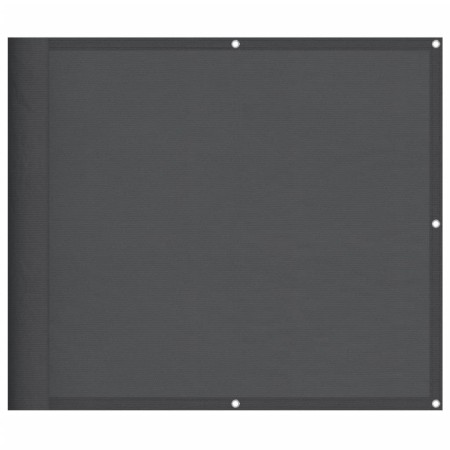 vidaXL Balkon-Sichtschutz Anthrazit 90x1000 cm 100 % Polyester-Oxford