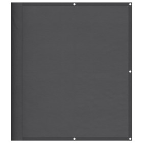 vidaXL Balkon-Sichtschutz Anthrazit 120x1000 cm 100 % Polyester-Oxford