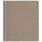 vidaXL Balkon-Sichtschutz Taupe 120x700 cm 100 % Polyester-Oxford vidaXL Balkon-Sichtschutz Taupe 120x700 cm 100 % Polyester-Oxford