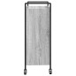 vidaXL Küchenwagen Grau Sonoma 70x30x82 cm Holzwerkstoff vidaXL Küchenwagen Grau Sonoma 70x30x82 cm Holzwerkstoff