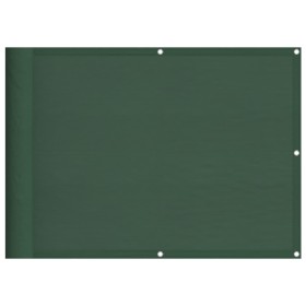 vidaXL Balkon-Sichtschutz Dunkelgrün 75x700 cm 100 % Polyester-Oxford