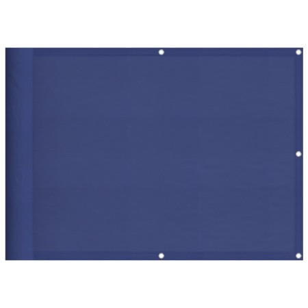 vidaXL Balkon-Sichtschutz Blau 75x700 cm 100 % Polyester-Oxford