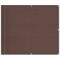 vidaXL Balkon-Sichtschutz Braun 90x1000 cm 100 % Polyester-Oxford vidaXL Balkon-Sichtschutz Braun 90x1000 cm 100 % Polyester-Oxford