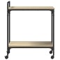 vidaXL Küchenwagen Sonoma-Eiche 60,5x31x72,5 cm Holzwerkstoff vidaXL Küchenwagen Sonoma-Eiche 60,5x31x72,5 cm Holzwerkstoff