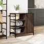 vidaXL Küchenwagen Braun Eichen-Optik 87,5x38,5x84,5 cm Holzwerkstoff vidaXL Küchenwagen Braun Eichen-Optik 87,5x38,5x84,5 cm Holzwerkstoff