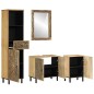 vidaXL 4-tlg. Badmöbel-Set Massivholz Mango vidaXL 4-tlg. Badmöbel-Set Massivholz Mango