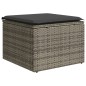 vidaXL 8-tlg. Garten-Sofagarnitur mit Kissen Grau Poly Rattan vidaXL 8-tlg. Garten-Sofagarnitur mit Kissen Grau Poly Rattan