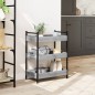 vidaXL Küchenwagen Grau Sonoma 50x30x70 cm Holzwerkstoff vidaXL Küchenwagen Grau Sonoma 50x30x70 cm Holzwerkstoff