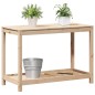 vidaXL Pflanztisch mit Ablage 108x50x75 cm Massivholz Kiefer vidaXL Pflanztisch mit Ablage 108x50x75 cm Massivholz Kiefer
