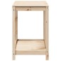 vidaXL Pflanztisch mit Ablage 108x50x75 cm Massivholz Kiefer vidaXL Pflanztisch mit Ablage 108x50x75 cm Massivholz Kiefer