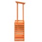 vidaXL Gartenbar mit Dach Braun 112,5x57x195,5 cm Massivholz Kiefer vidaXL Gartenbar mit Dach Braun 112,5x57x195,5 cm Massivholz Kiefer