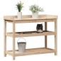 vidaXL Pflanztisch mit Ablagen 108x45x86,5 cm Massivholz Kiefer vidaXL Pflanztisch mit Ablagen 108x45x86,5 cm Massivholz Kiefer