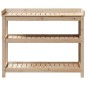 vidaXL Pflanztisch mit Ablagen 108x45x86,5 cm Massivholz Kiefer vidaXL Pflanztisch mit Ablagen 108x45x86,5 cm Massivholz Kiefer
