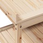 vidaXL Pflanztisch mit Ablagen 108x45x86,5 cm Massivholz Kiefer vidaXL Pflanztisch mit Ablagen 108x45x86,5 cm Massivholz Kiefer