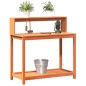 vidaXL Pflanztisch mit Ablagen Braun 108x50x109,5 cm Massivholz Kiefer vidaXL Pflanztisch mit Ablagen Braun 108x50x109,5 cm Massivholz Kiefer