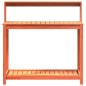 vidaXL Pflanztisch mit Ablagen Braun 108x50x109,5 cm Massivholz Kiefer vidaXL Pflanztisch mit Ablagen Braun 108x50x109,5 cm Massivholz Kiefer
