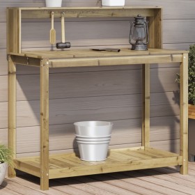 vidaXL Pflanztisch Ablagen 108x50x109,5 cm Imprägniertes Kiefernholz