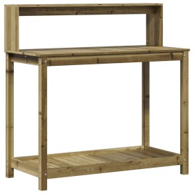 vidaXL Pflanztisch Ablagen 108x50x109,5 cm Imprägniertes Kiefernholz