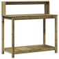 vidaXL Pflanztisch Ablagen 108x50x109,5 cm Imprägniertes Kiefernholz vidaXL Pflanztisch Ablagen 108x50x109,5 cm Imprägniertes Kiefernholz