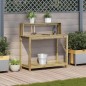 vidaXL Pflanztisch Ablagen 108x50x109,5 cm Imprägniertes Kiefernholz vidaXL Pflanztisch Ablagen 108x50x109,5 cm Imprägniertes Kiefernholz