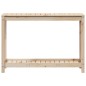 vidaXL Pflanztisch mit Ablage 108x35x75 cm Massivholz Kiefer vidaXL Pflanztisch mit Ablage 108x35x75 cm Massivholz Kiefer