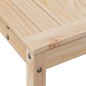vidaXL Pflanztisch mit Ablage 108x35x75 cm Massivholz Kiefer vidaXL Pflanztisch mit Ablage 108x35x75 cm Massivholz Kiefer