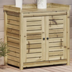 vidaXL Pflanztisch Ablagen 82,5x50x86,5 cm Imprägniertes Kiefernholz