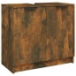 vidaXL 3-tlg. Badmöbel-Set Räuchereiche Holzwerkstoff vidaXL 3-tlg. Badmöbel-Set Räuchereiche Holzwerkstoff