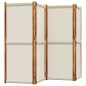 vidaXL 4-tlg. Paravent Hellgrau 280x180 cm vidaXL 4-tlg. Paravent Hellgrau 280x180 cm