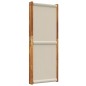 vidaXL 4-tlg. Paravent Hellgrau 280x180 cm vidaXL 4-tlg. Paravent Hellgrau 280x180 cm