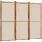 vidaXL 3-tlg. Paravent Taupe 210x180 cm vidaXL 3-tlg. Paravent Taupe 210x180 cm