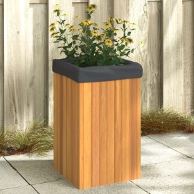 vidaXL Pflanzkübel 35x35x60 cm Massivholz Akazie