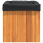 vidaXL Pflanzkübel 35x35x35 cm Massivholz Akazie vidaXL Pflanzkübel 35x35x35 cm Massivholz Akazie