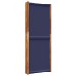 vidaXL 5-tlg. Paravent Dunkelblau 350x180 cm vidaXL 5-tlg. Paravent Dunkelblau 350x180 cm
