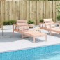 vidaXL Sonnenliege 199,5x62x55 cm Massivholz Douglasie vidaXL Sonnenliege 199,5x62x55 cm Massivholz Douglasie