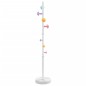vidaXL Garderobenständer Weiß 172 cm Pulverbeschichtetes Eisen vidaXL Garderobenständer Weiß 172 cm Pulverbeschichtetes Eisen
