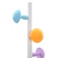 vidaXL Garderobenständer Weiß 172 cm Pulverbeschichtetes Eisen vidaXL Garderobenständer Weiß 172 cm Pulverbeschichtetes Eisen