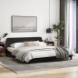 vidaXL Bettgestell mit Kopfteil Schwarz 180x200 cm Stoff vidaXL Bettgestell mit Kopfteil Schwarz 180x200 cm Stoff