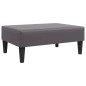 vidaXL Fußhocker Grau 77x55x31 cm Kunstleder vidaXL Fußhocker Grau 77x55x31 cm Kunstleder