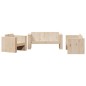 vidaXL 2-tlg. Garten-Lounge-Set Massivholz Kiefer vidaXL 2-tlg. Garten-Lounge-Set Massivholz Kiefer